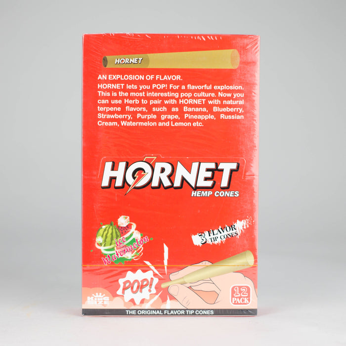 Hornet | King size (110mm) Flavor flavor Burst beads tip cones Box of 12 | Jupiter Grass