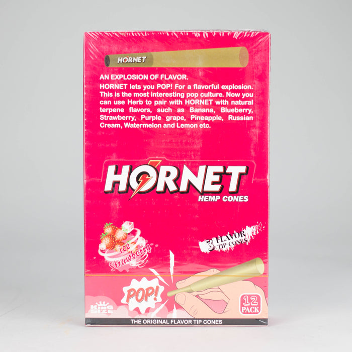 Hornet | King size (110mm) Flavor flavor Burst beads tip cones Box of 12 | Jupiter Grass