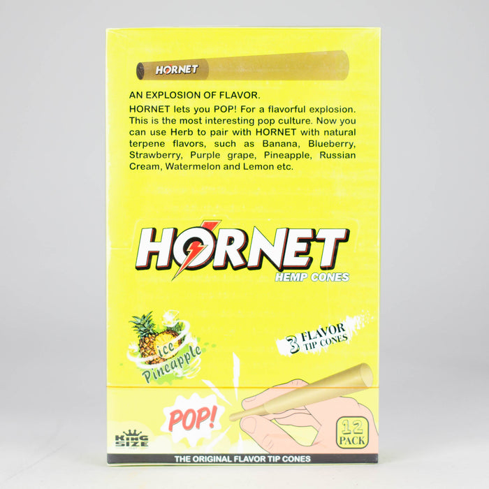 Hornet | King size (110mm) Flavor flavor Burst beads tip cones Box of 12 | Jupiter Grass