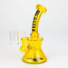 Castle Glassworks | 7" Mini Electroplated Rig | Jupiter Grass