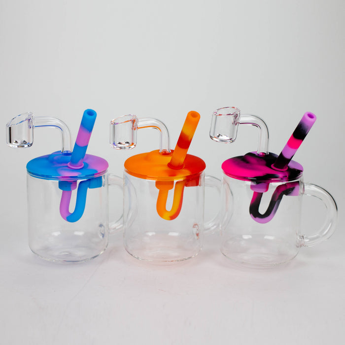 5'' Glass cup Rig-Assorted [H207] | Jupiter Grass