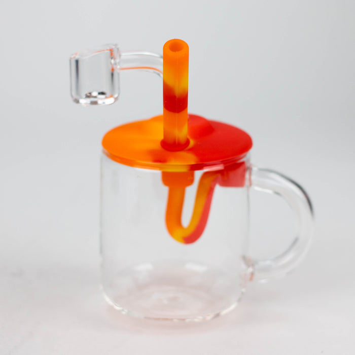 5'' Glass cup Rig-Assorted [H207] | Jupiter Grass