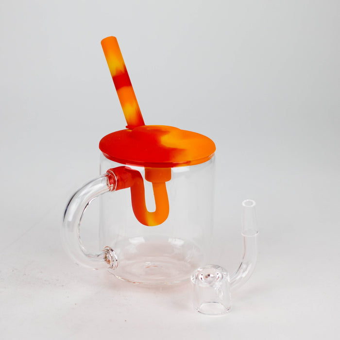 5'' Glass cup Rig-Assorted [H207] | Jupiter Grass