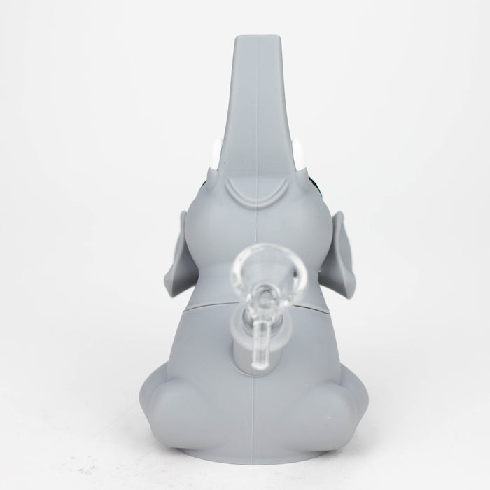 6" Elephant silicone water pipe [YS-377] | Jupiter Grass