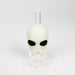 4" Alien hand pipe glow in the dark [YS-096] | Jupiter Grass