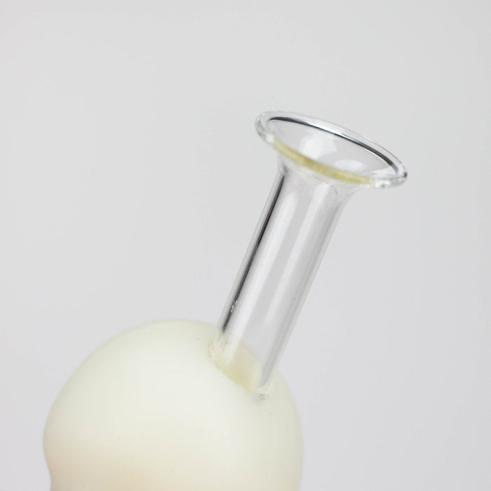 4" Alien hand pipe glow in the dark [YS-096] | Jupiter Grass