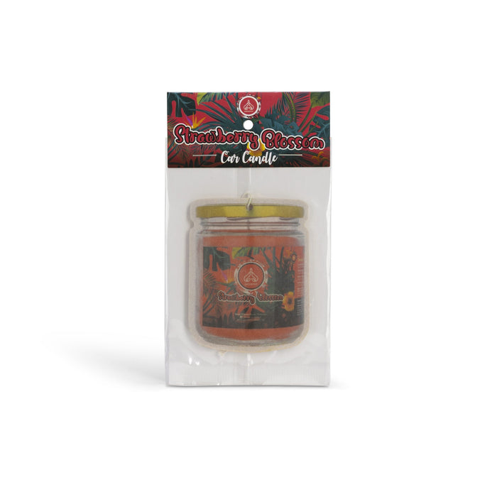 SMOKE OUT Car Candle Air Freshener | Jupiter Grass