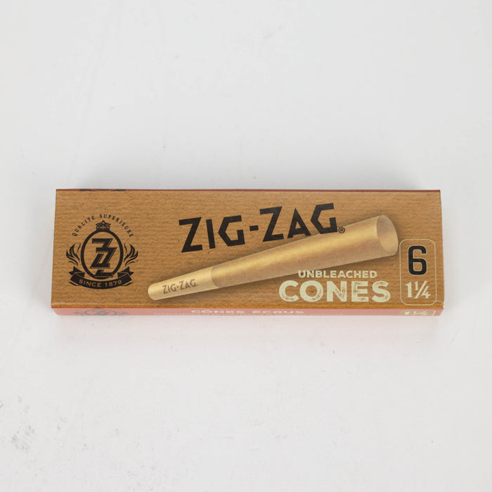 Pre-Rolled Cones - Zig-Zag Brown 1 1/4 Papers Box of 24 | Jupiter Grass