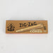 Pre-Rolled Cones - Zig-Zag Brown 1 1/4 Papers Box of 24 | Jupiter Grass