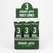 Stash-Pro | Bleached (White)  Party Pack 3 Cones box of 24 | Jupiter Grass