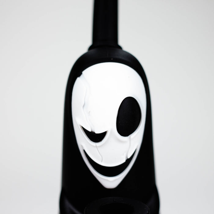 6.5" Ghost Face Water Pipe [YS-609] | Jupiter Grass