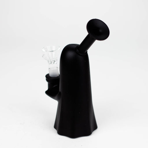 6.5" Ghost Face Water Pipe [YS-609] | Jupiter Grass