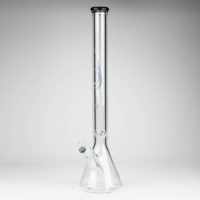 GENIE | 22" 9 mm Beaker Glass Bong [GE1003] | Jupiter Grass