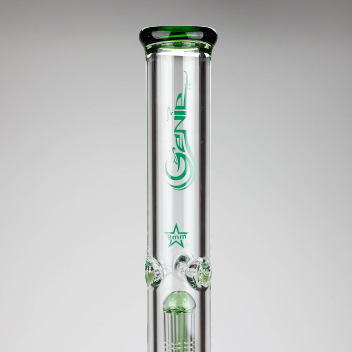 GENIE | 24" 9mm Triple Percolator Beaker Glass Bong [GB1907] | Jupiter Grass