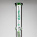 GENIE | 24" 9mm Triple Percolator Beaker Glass Bong [GB1907] | Jupiter Grass