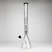GENIE | 24" 9mm Triple Percolator Beaker Glass Bong [GB1907] | Jupiter Grass