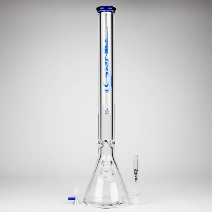 GENIE | 22" 9 mm Beaker Glass Bong [GE1003] | Jupiter Grass