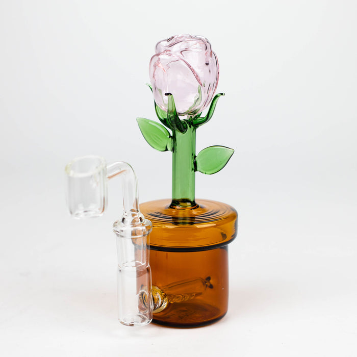 6" Rose Rig with diffuser [XY-J01] | Jupiter Grass