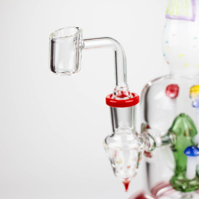 10" mushroom Rig with diffuser [XY-180] | Jupiter Grass