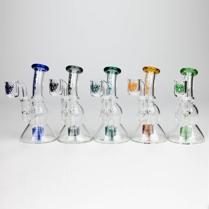 Xtreme | 5" Oil Rig with quartz banger [R007] | Jupiter Grass