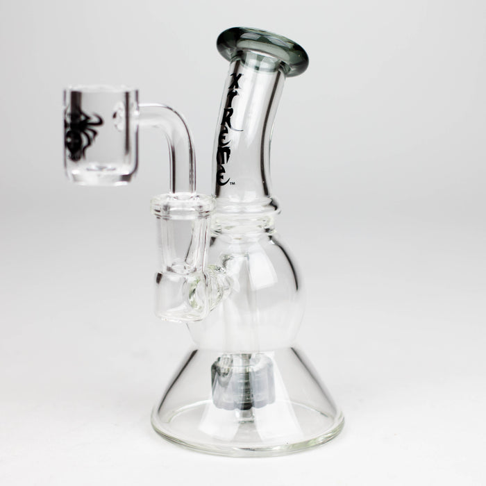 Xtreme | 5" Oil Rig with quartz banger [R007] | Jupiter Grass
