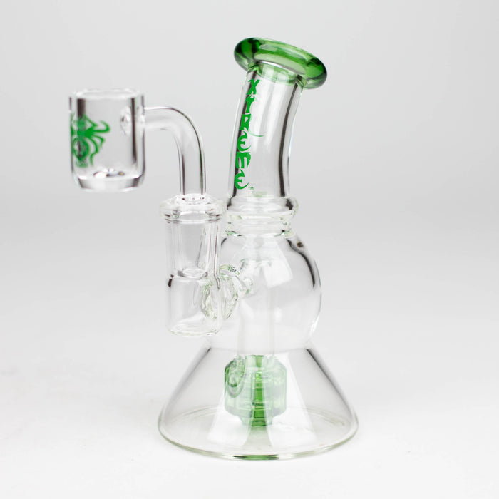 Xtreme | 5" Oil Rig with quartz banger [R007] | Jupiter Grass