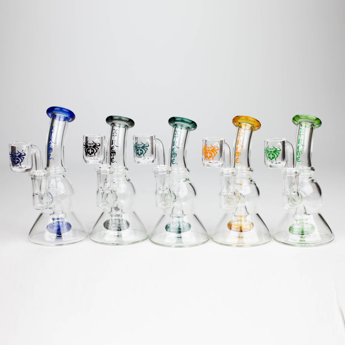Xtreme | 5" Oil Rig with quartz banger [R008] | Jupiter Grass