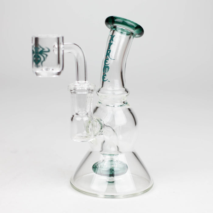 Xtreme | 5" Oil Rig with quartz banger [R008] | Jupiter Grass