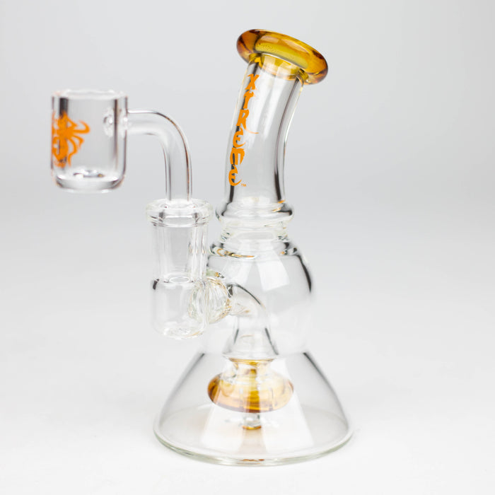 Xtreme | 5" Oil Rig with quartz banger [R008] | Jupiter Grass