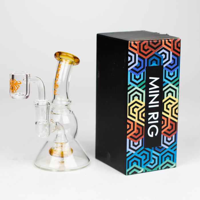 Xtreme | 5" Oil Rig with quartz banger [R008] | Jupiter Grass
