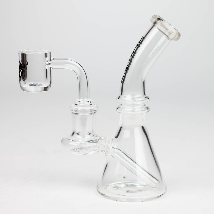 Xtreme | 5" Oil Rig with quartz banger [R002] | Jupiter Grass