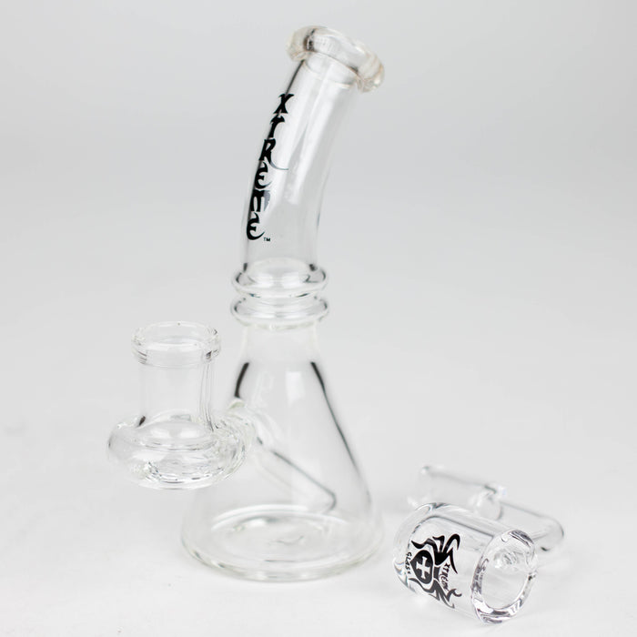 Xtreme | 5" Oil Rig with quartz banger [R002] | Jupiter Grass