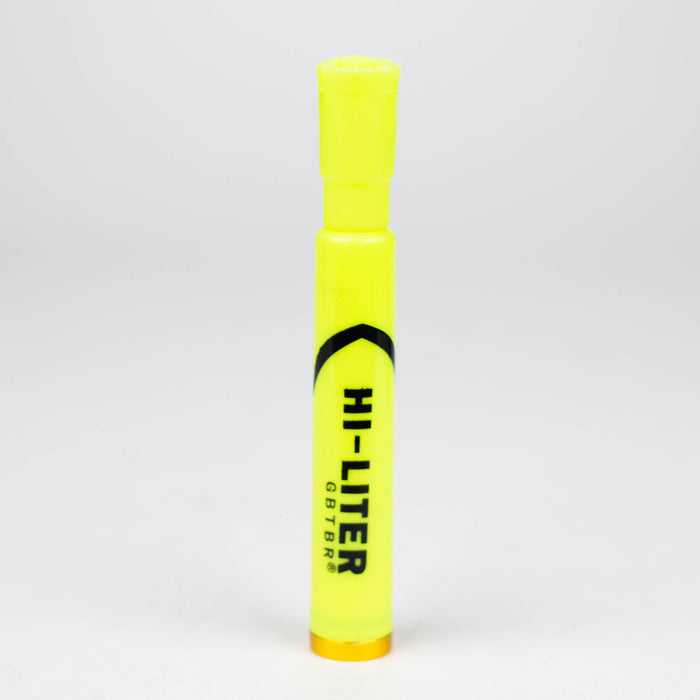 5.2" Discreet Hi Liter Marker Shape Aluminum Smoking Pipe [RT-16] | Jupiter Grass