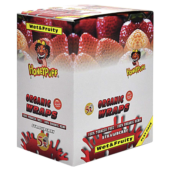 Honey Puff | Organic Flavored Hemp Wrap Boxes of 50 [P810XX]