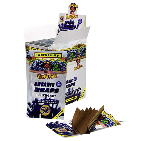 Honey Puff | Organic Flavored Hemp Wrap Boxes of 50 [P810XX]