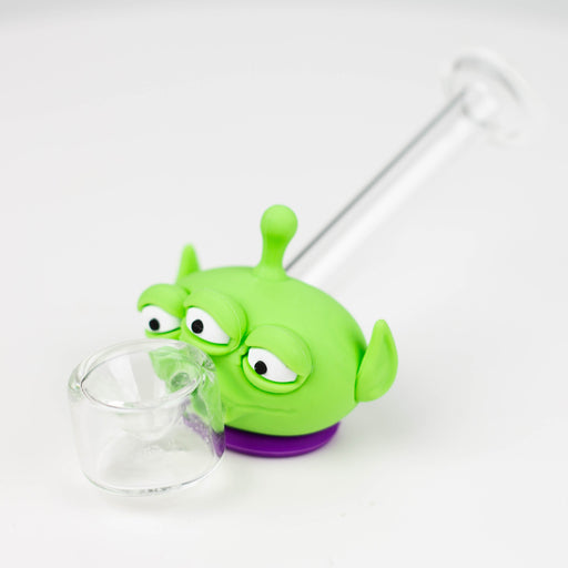 4" Alien Glass hand pipe [YS-805] | Jupiter Grass