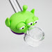 4" Alien Glass hand pipe [YS-805] | Jupiter Grass