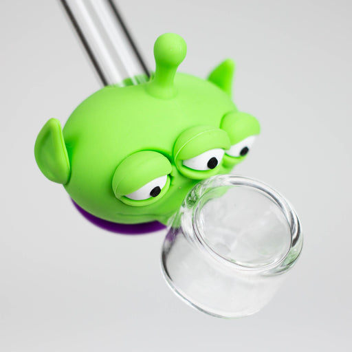 4" Alien Glass hand pipe [YS-805] | Jupiter Grass