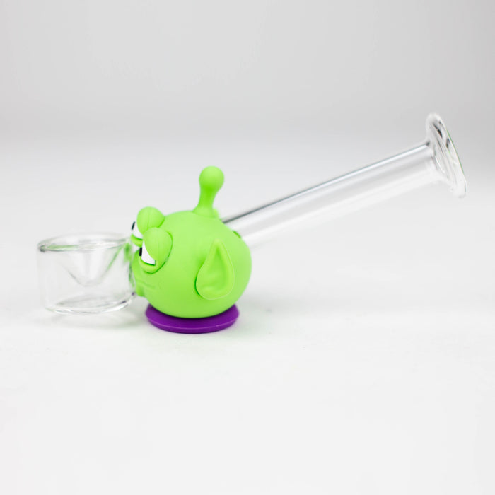 4" Alien Glass hand pipe [YS-805] | Jupiter Grass