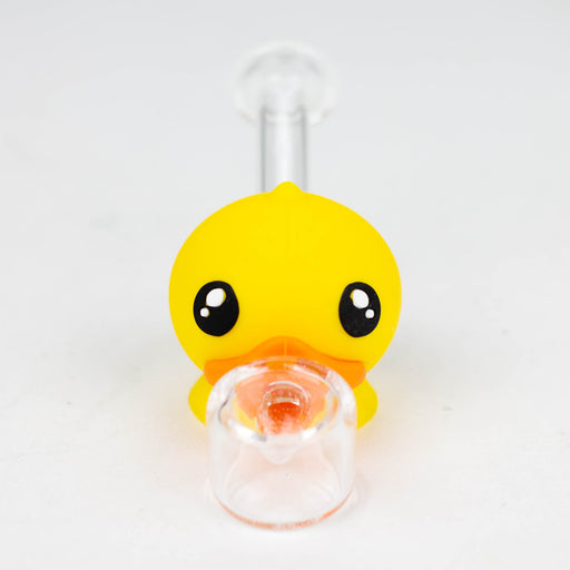 4" Duck Glass hand pipe [YS-142] | Jupiter Grass