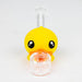 4" Duck Glass hand pipe [YS-142] | Jupiter Grass