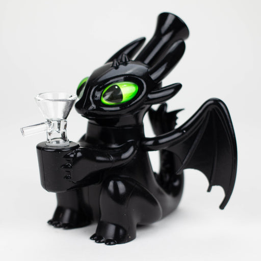 5.5" Black Dragon Water Pipe [YS-237] | Jupiter Grass