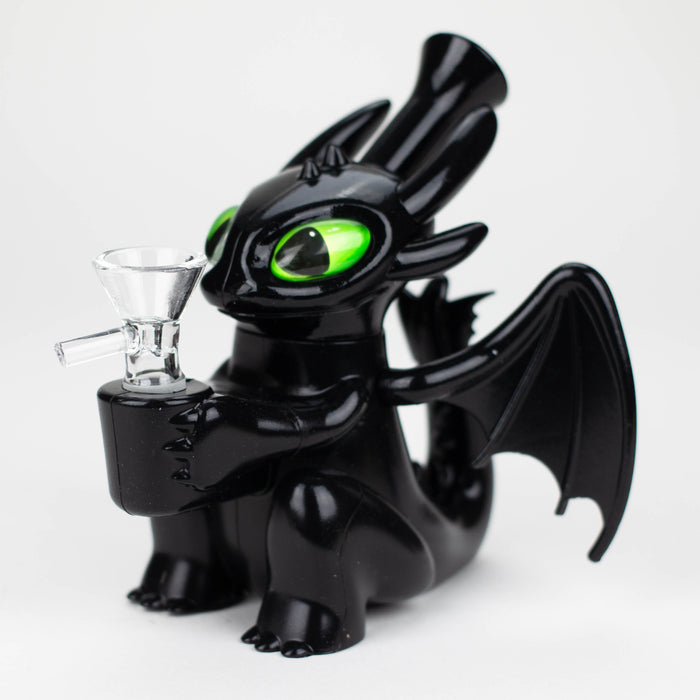 5.5" Black Dragon Water Pipe [YS-237] | Jupiter Grass