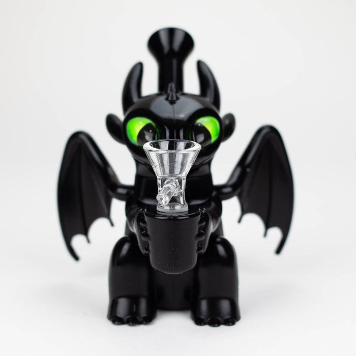 5.5" Black Dragon Water Pipe [YS-237] | Jupiter Grass