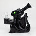 5.5" Black Dragon Water Pipe [YS-237] | Jupiter Grass