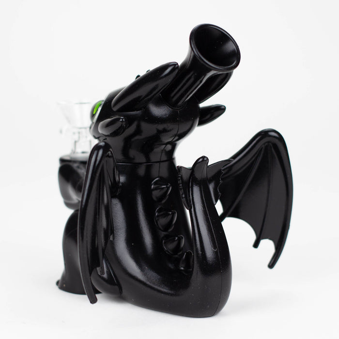 5.5" Black Dragon Water Pipe [YS-237] | Jupiter Grass