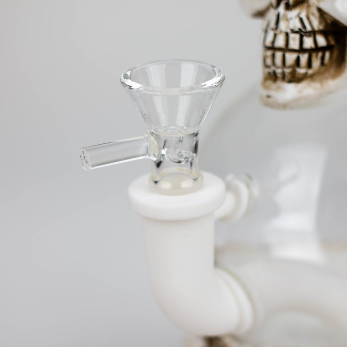 7.5" Resin Skull Ball Water pipe | Jupiter Grass