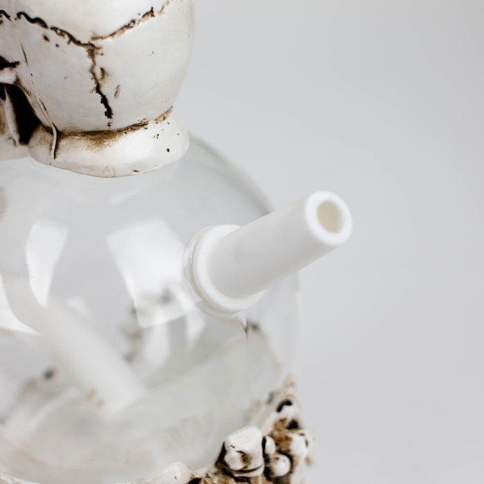 7.5" Resin Skull Ball Water pipe | Jupiter Grass