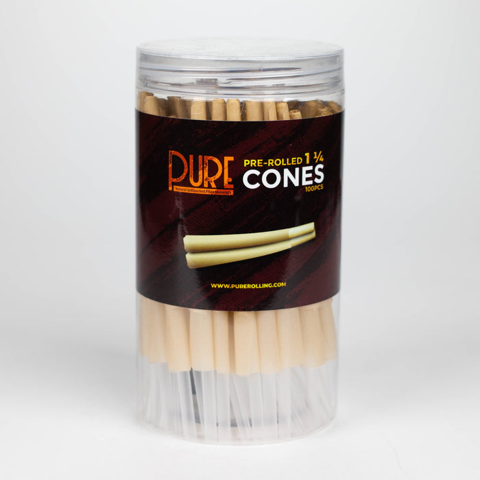 PURE | 1-1/4" Pre-Rolled Cones Pack of 100 | Jupiter Grass
