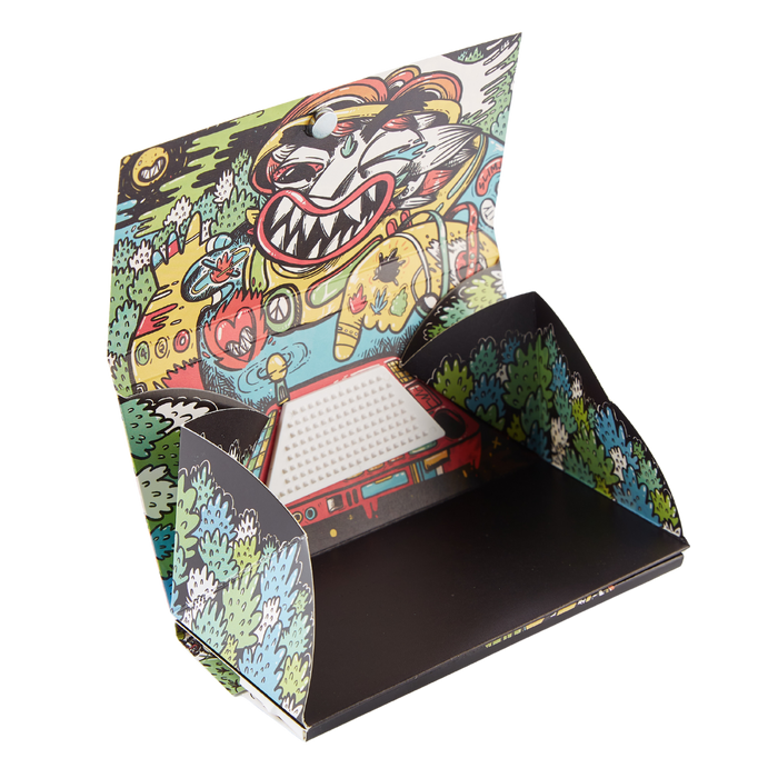 Slimjim X What The Yak - Rolling Paper + Tips & Grinder + Tray Pack (Box of 16) | Jupiter Grass